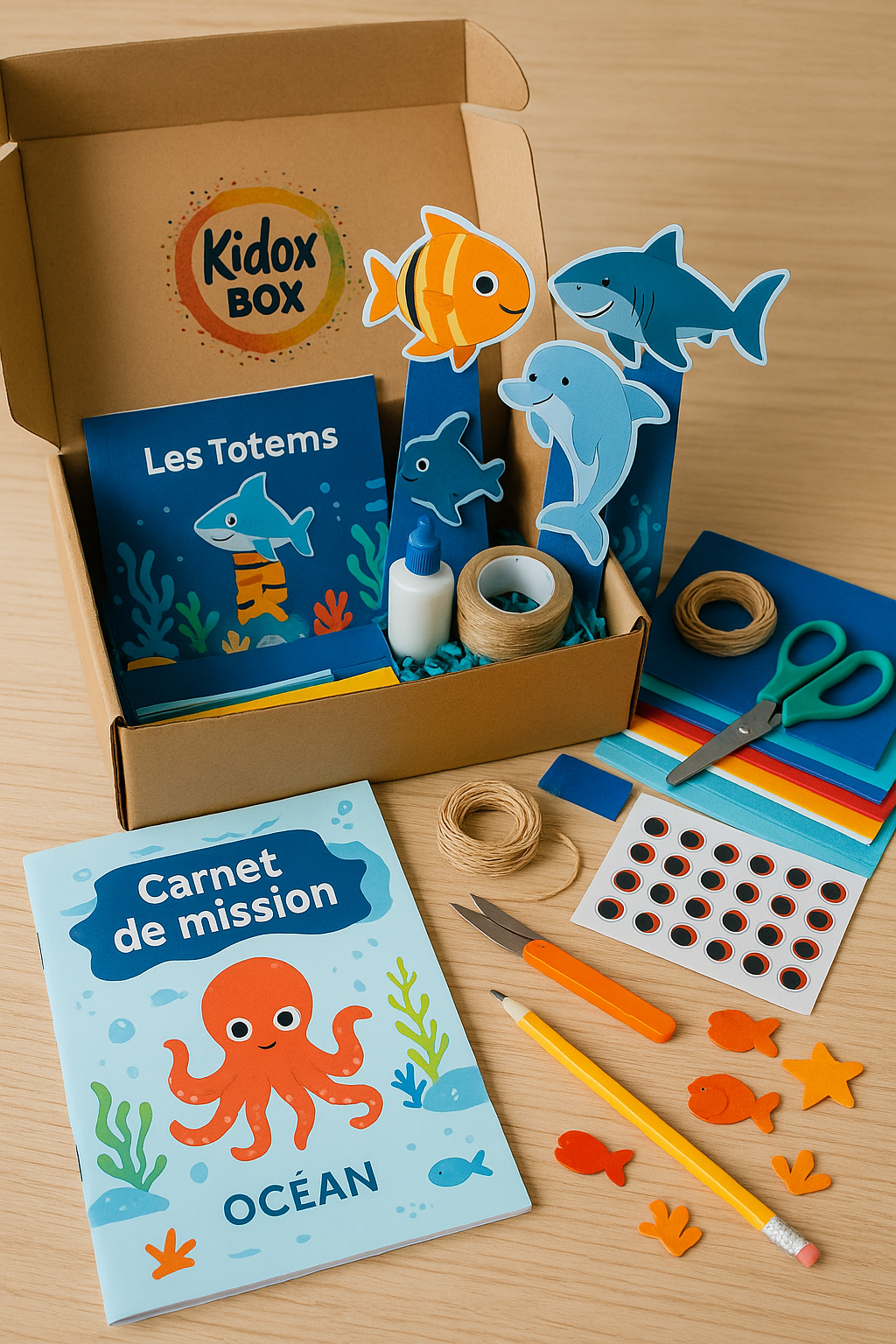 Box Grands aventuriers 9-12 ans